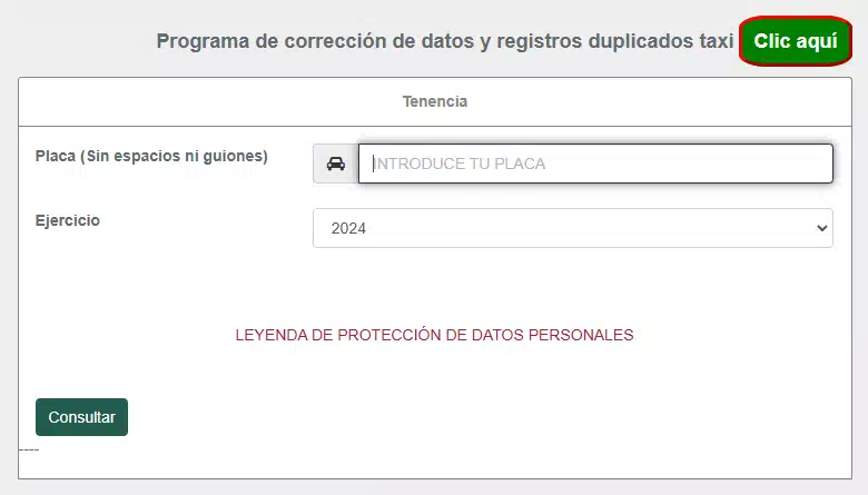 paso 2 para generar linea de captura